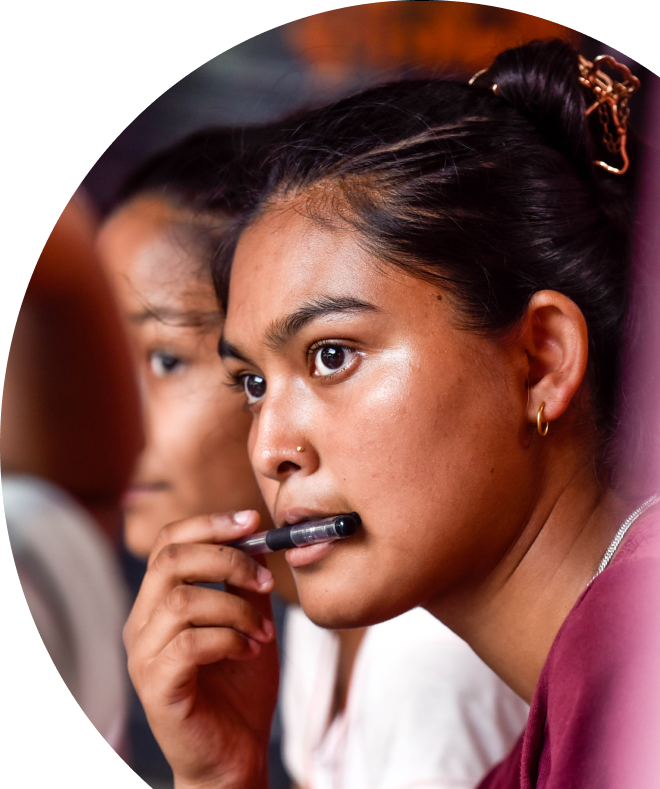 photo of Nepali girl